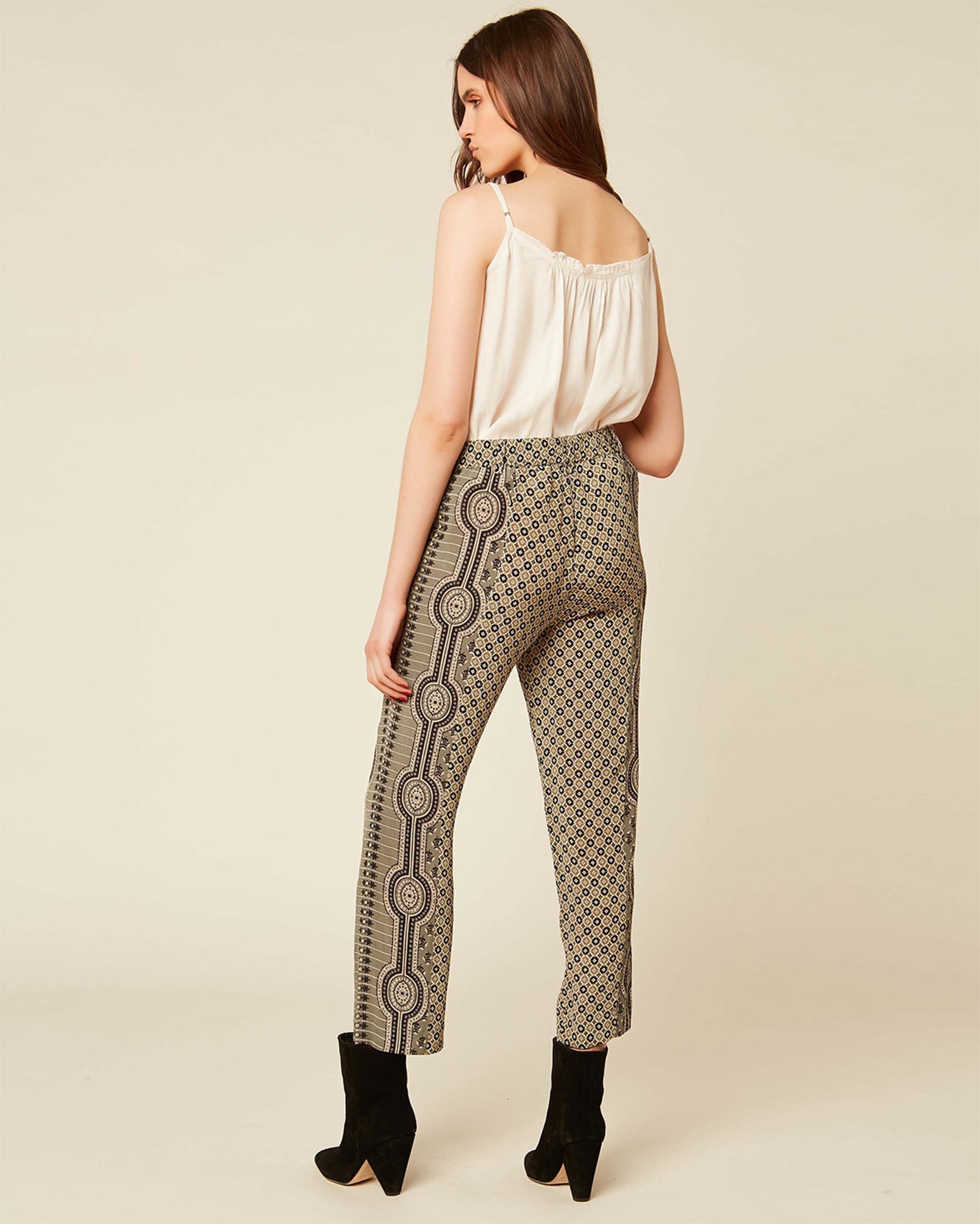 Kaki Pantalon Pyjama Java