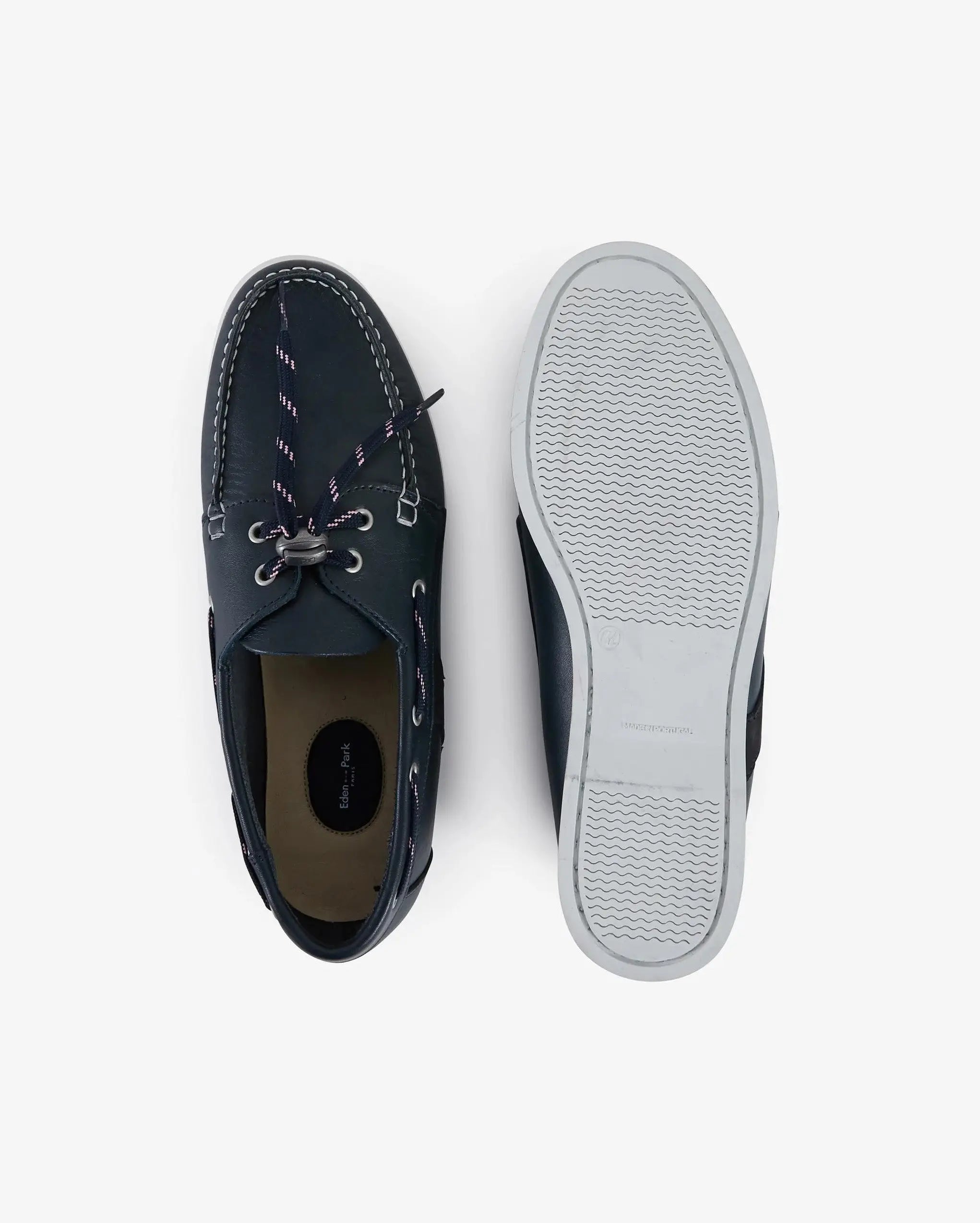 Dark Blue Mocassins - BEVAVA