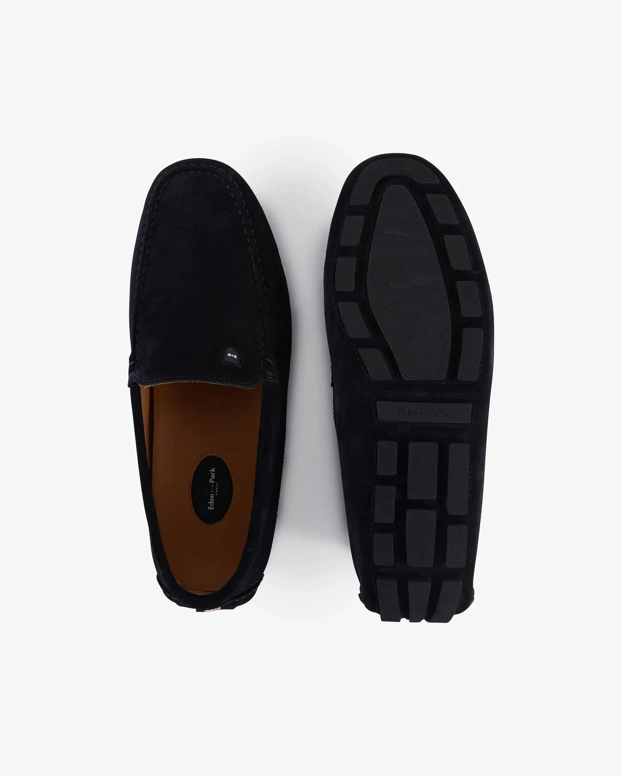 Dark Blue Mocassins - BEVAVA