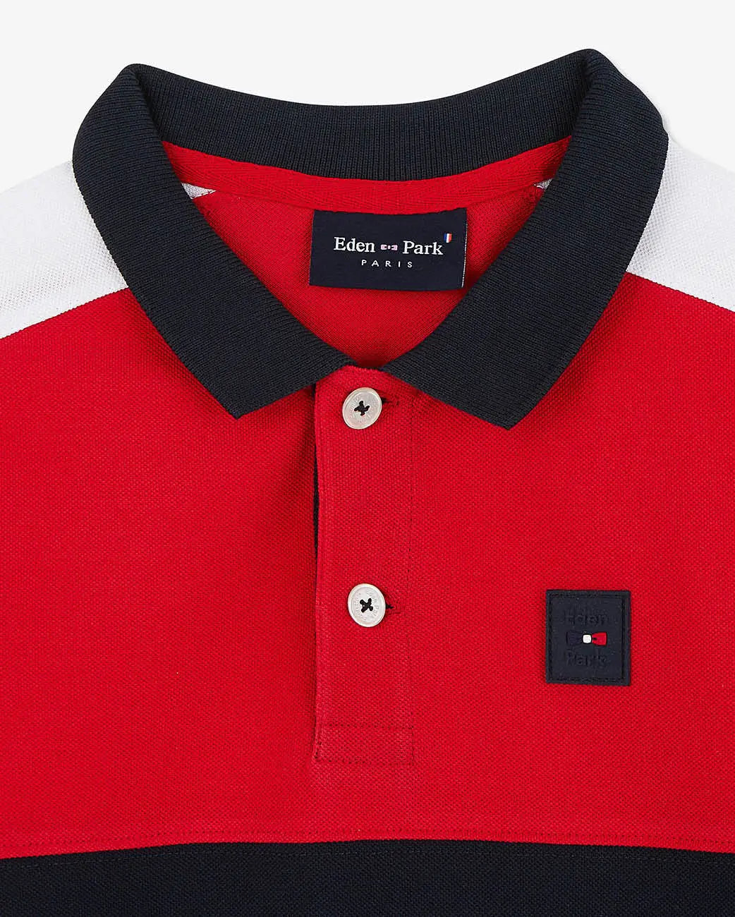 Red Polo Manches Courtes - BEVAVA