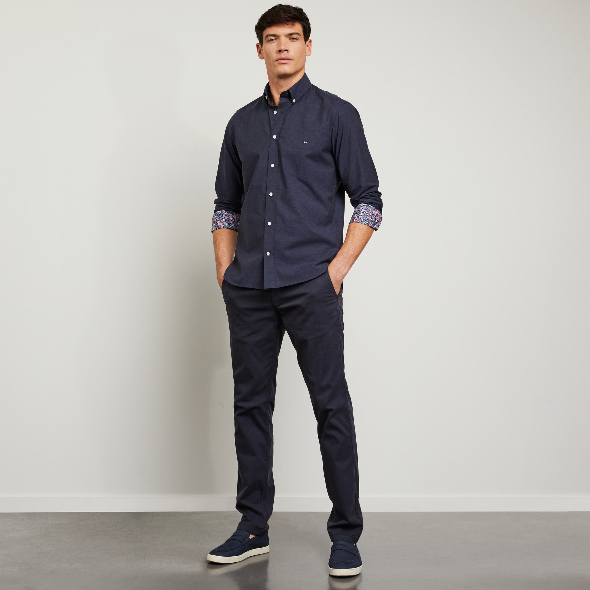 Navy Blue Chinos