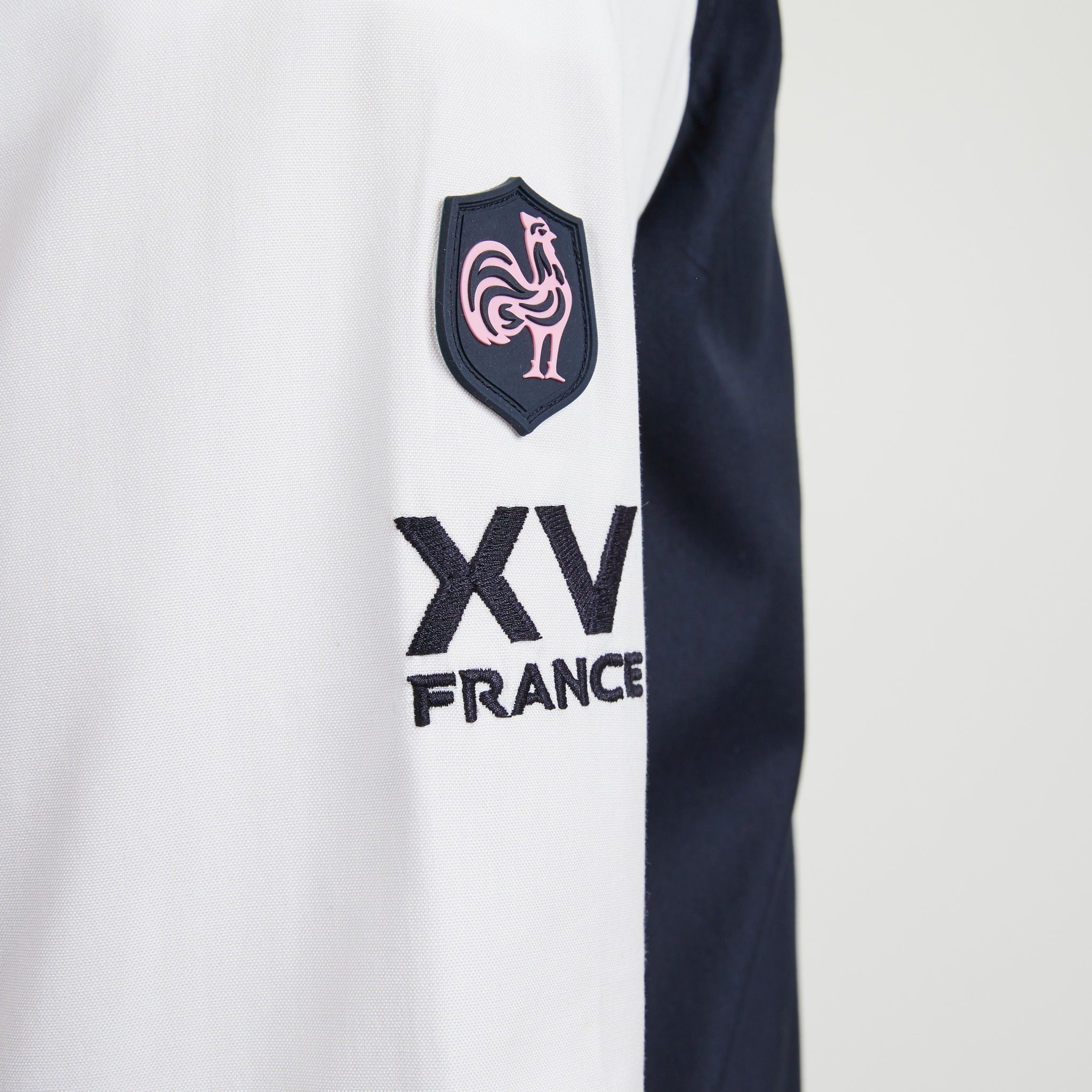 Colour-Block Shirt With Embroidered France Xv