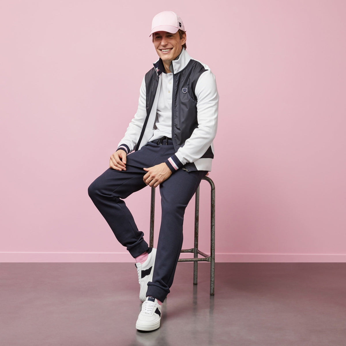 Navy Blue Tracksuit Bottoms Eden Park