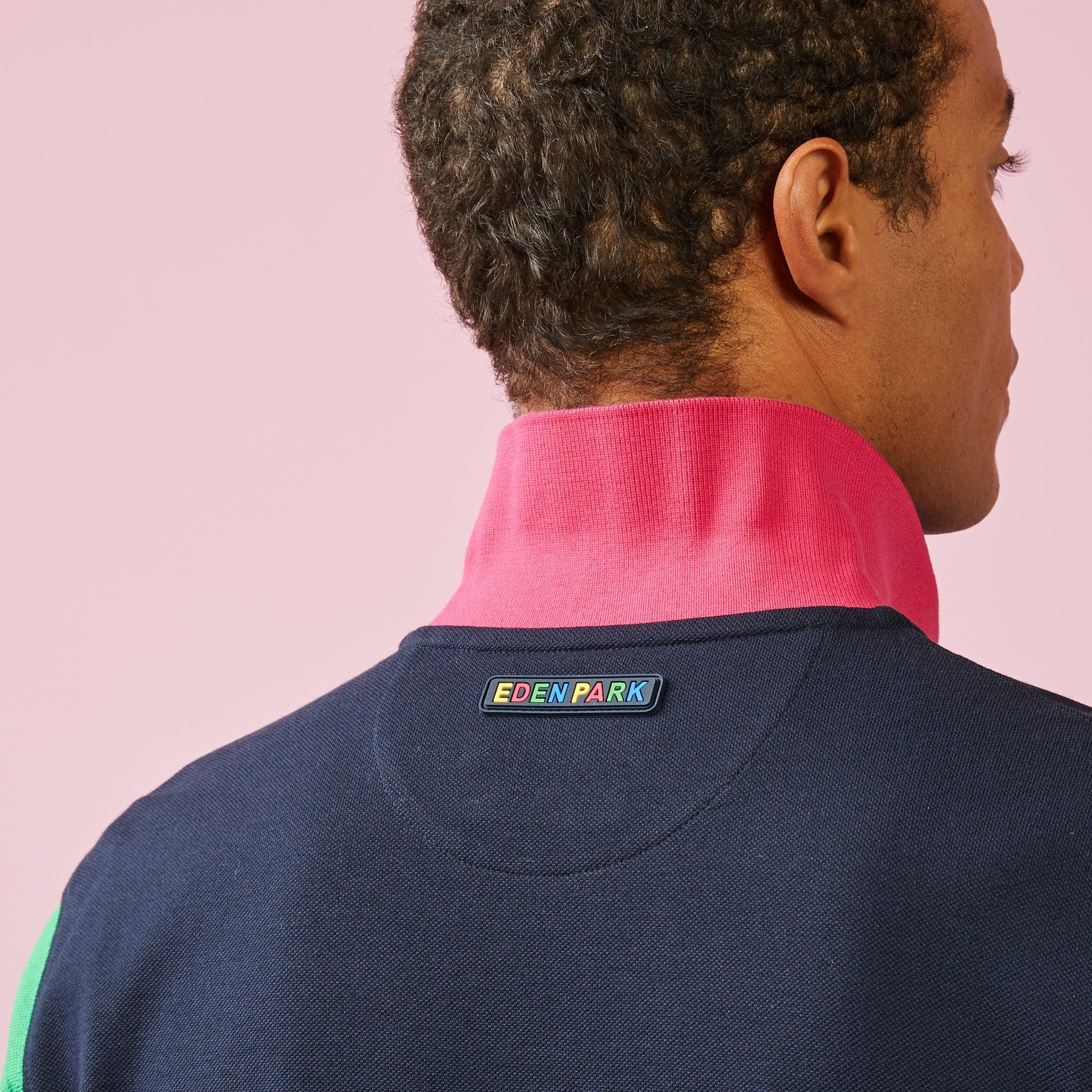 Multicolour Colour-Block Polo