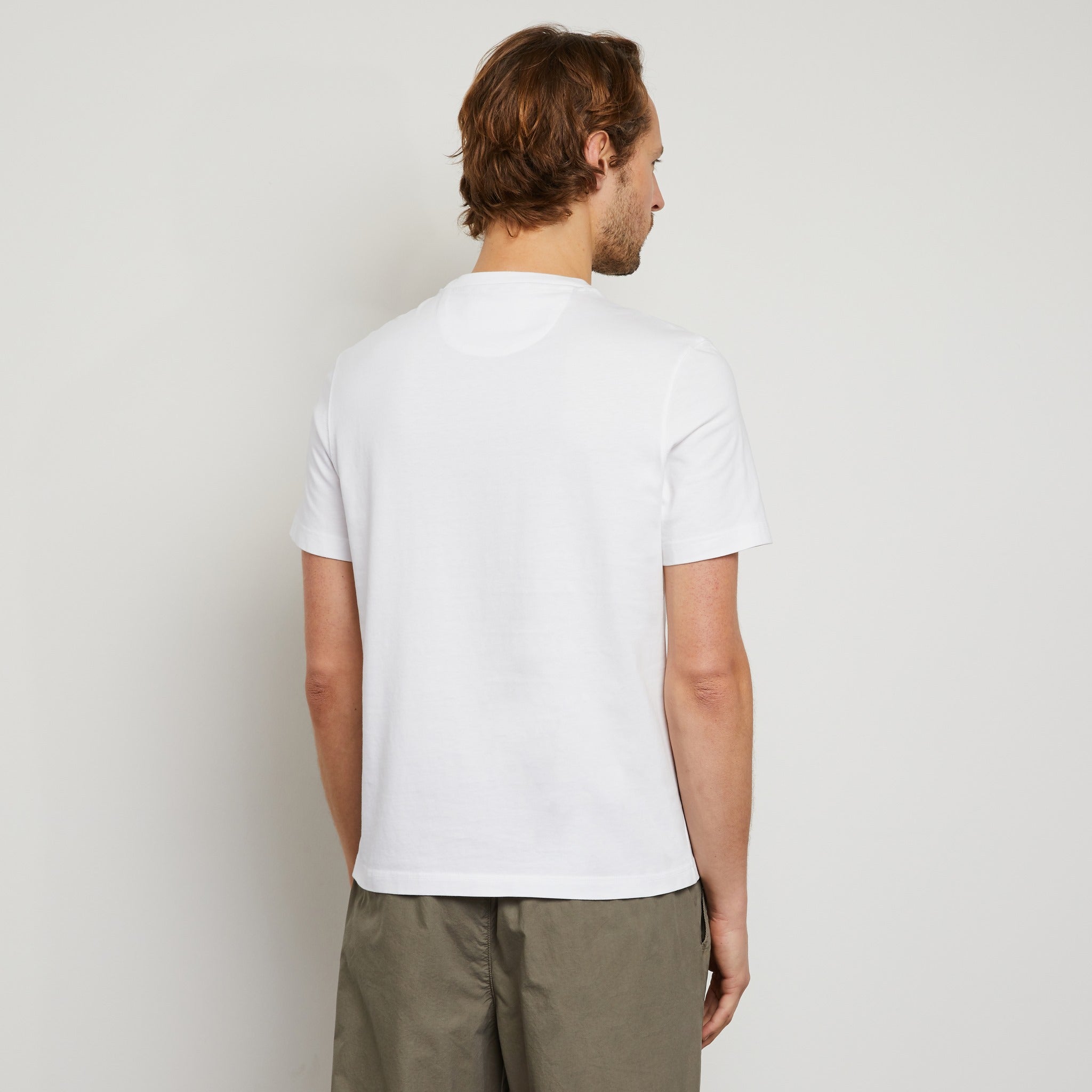 White Short-Sleeved T-Shirt