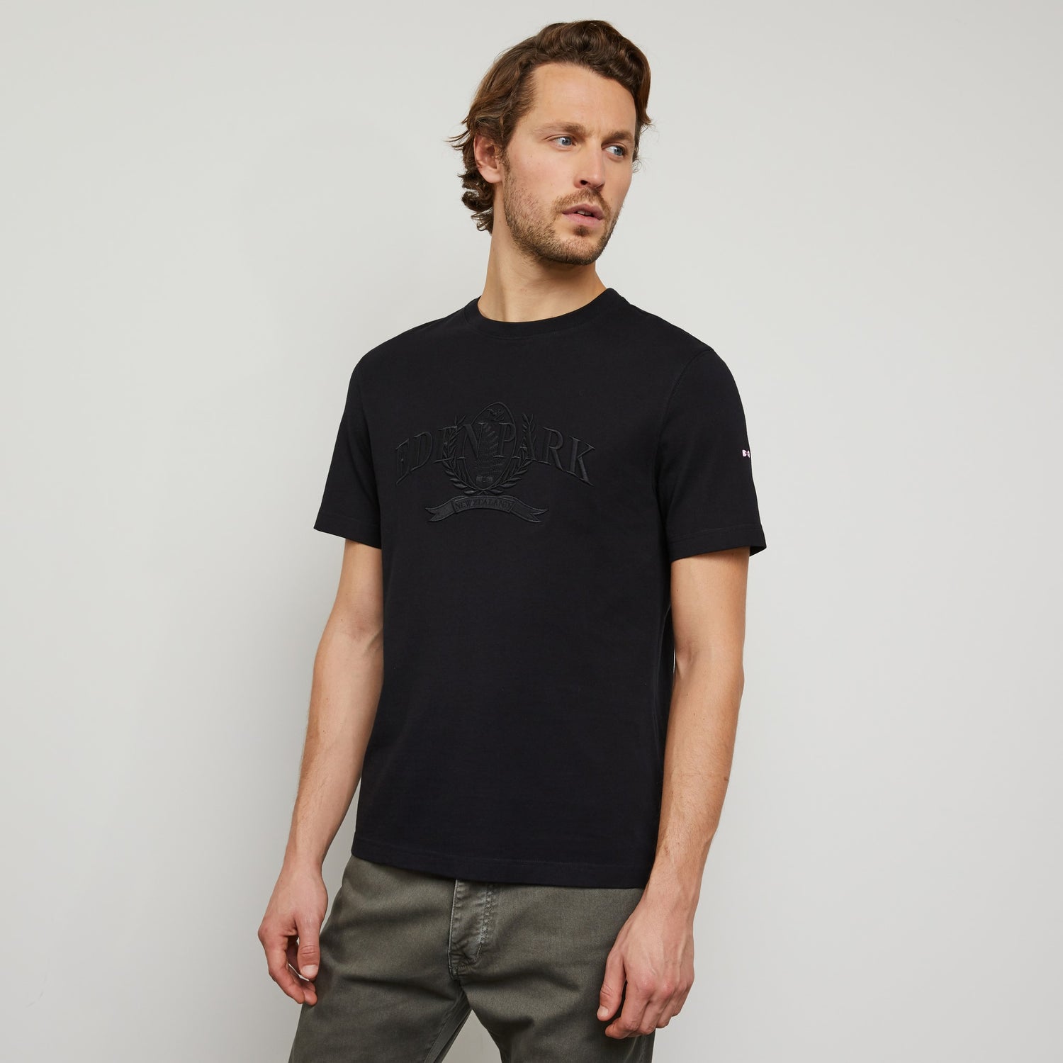 Black Short-Sleeved T-Shirt