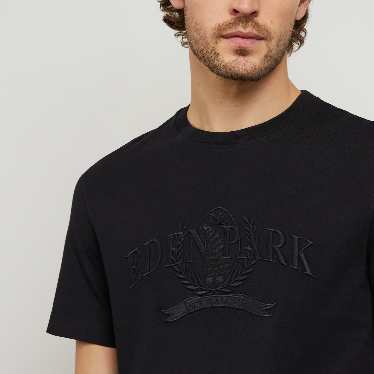 Black Short-Sleeved T-Shirt