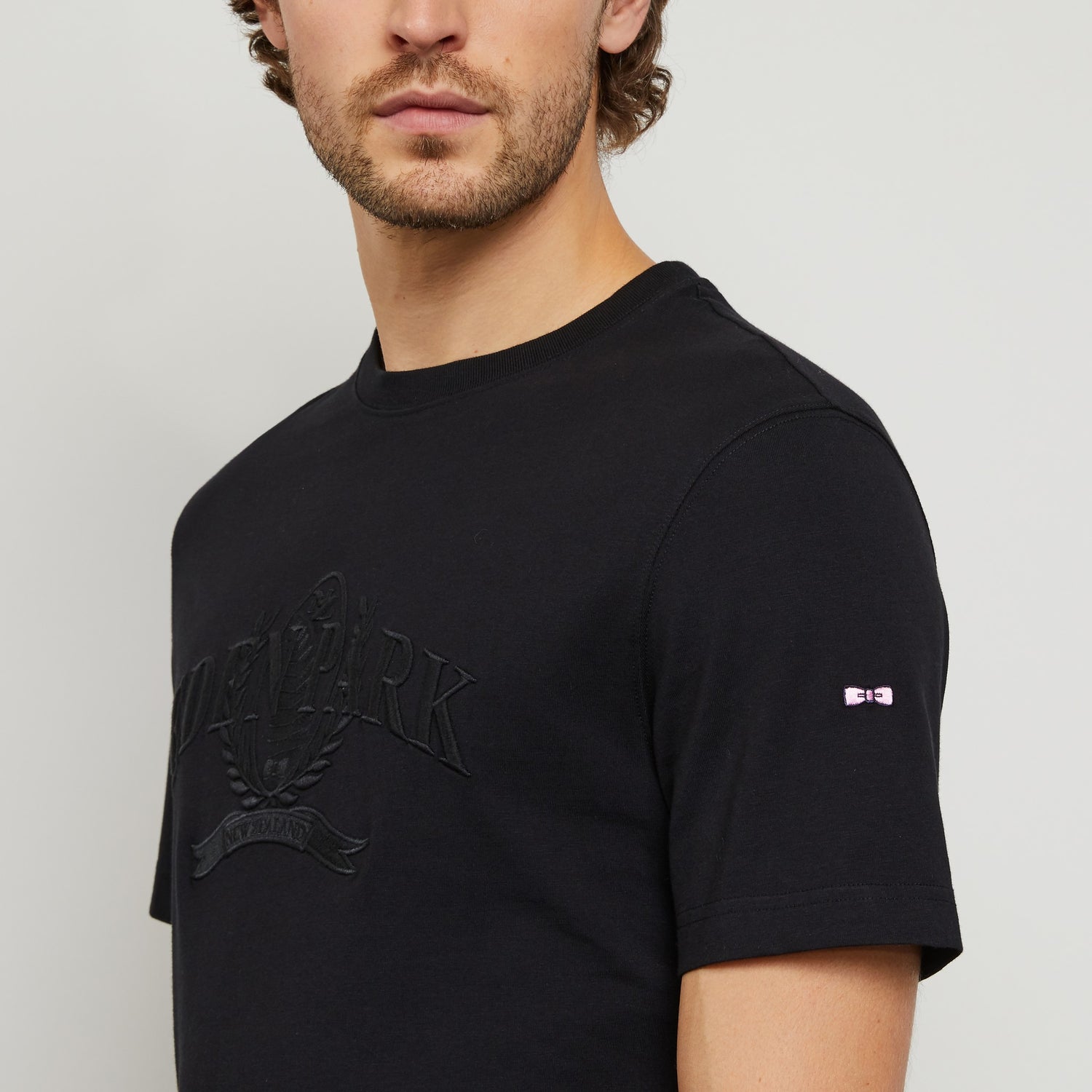 Black Short-Sleeved T-Shirt