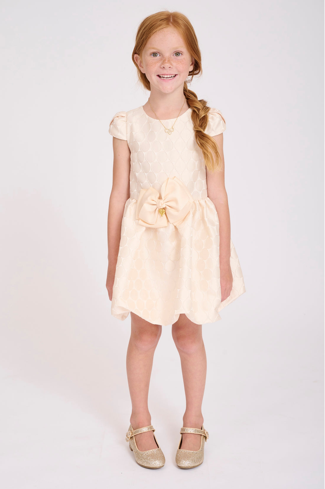 Eden Dress Champagne - BEVAVA