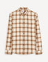 Regular Shirt 100% Cotton - Beige_FACHECKO_BEIGE_01