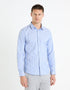 Slim Shirt 100% Cotton - Blue_FASANURE_BLUE_01