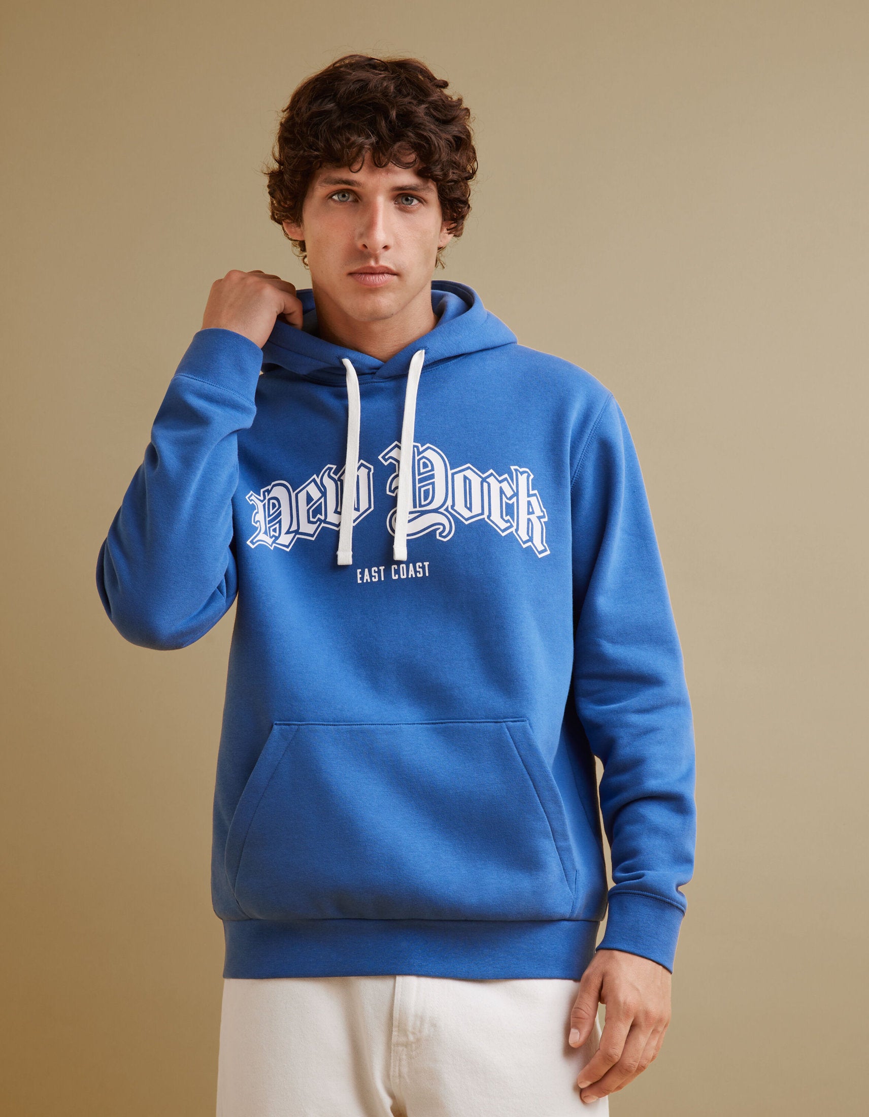 Cotton-Blend Hoodie - Blue_FECAGO_BLUE_03