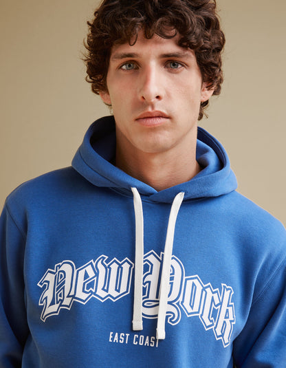 Cotton-Blend Hoodie - Blue_FECAGO_BLUE_05