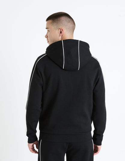 Cotton Blend Hoodie - Black_FEFADA_BLACK_04