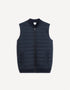 Sleeveless Puffer Jacket? 100% Cotton - Navy_FENORDICA_ENCRE FONCE_01