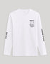 Long-Sleeved T-Shirt 100% Cotton - White_FEPRIME_OPTICAL WHITE_01