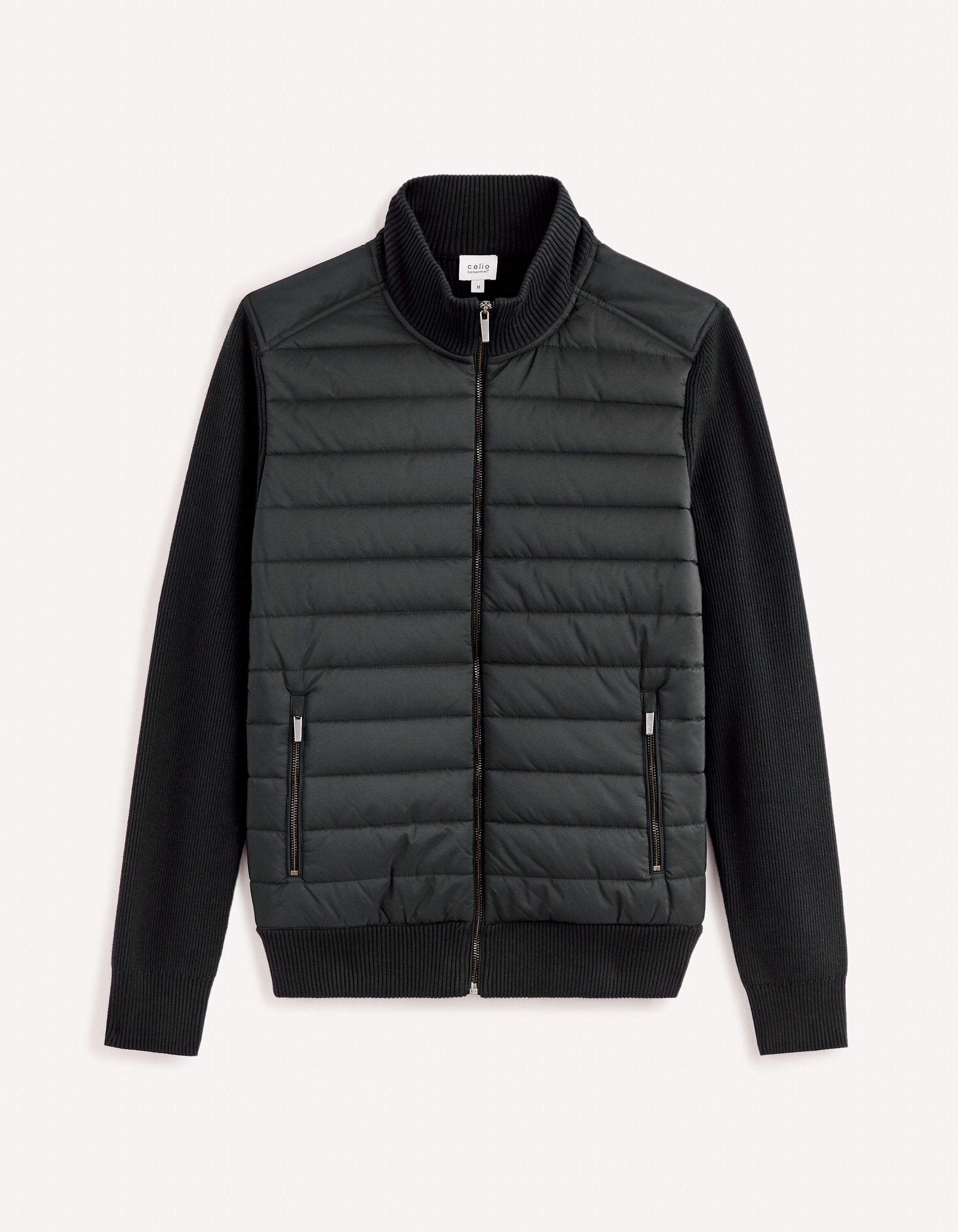 Mixed Cotton Blend Jacket_FERGUS_BLACK_02