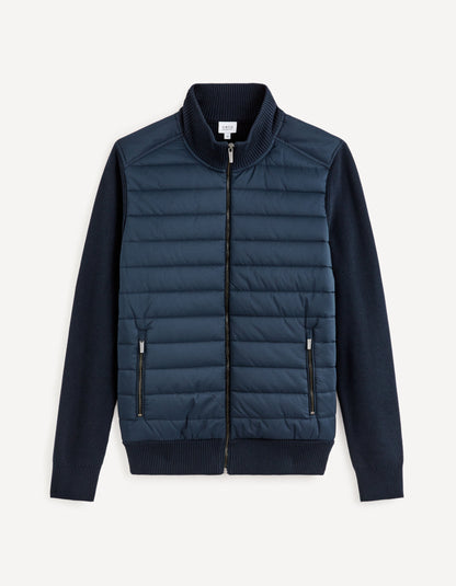 Mixed Cotton Blend Jacket_FERGUS_NAVY_02