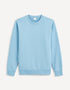 Round Neck Sweatshirt 100% Cotton_FESEVEN_BLUE 01_01