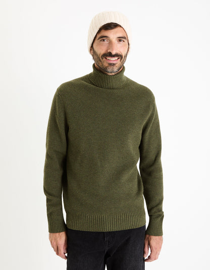 Thermolite Turtleneck Sweater_FESOLAR_KHAKI MEL_02