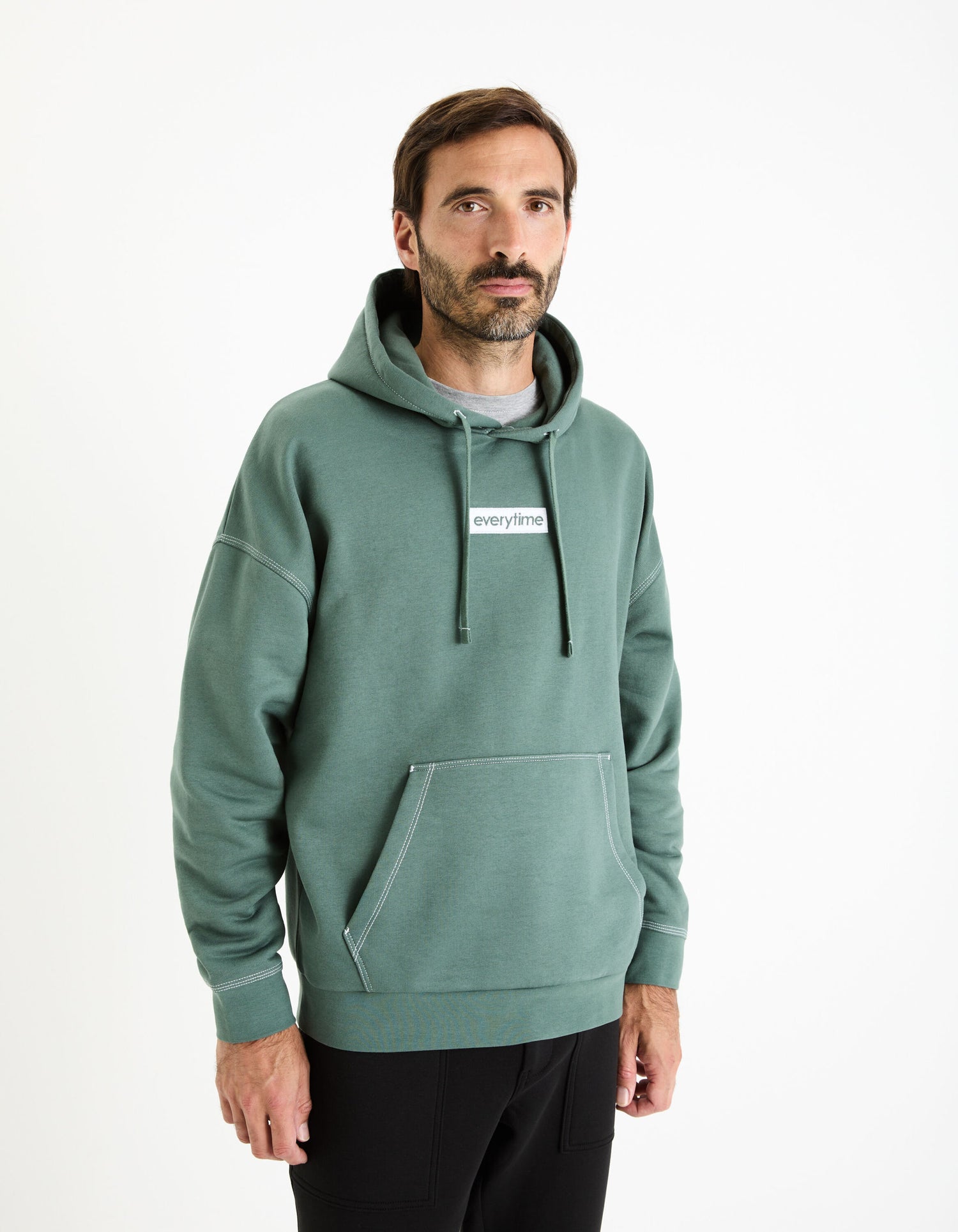 Cotton Blend Hoodie_FESTITCHO_LICHEN GREEN_03