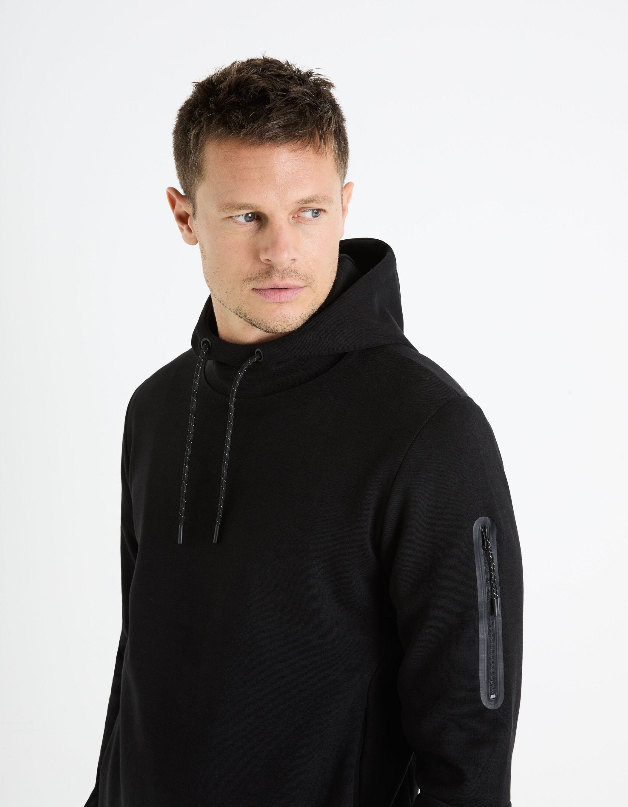 Cotton Blend Hoodie_FEYOKEHOOD_BLACK_05