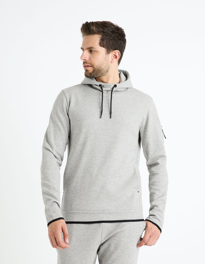 Cotton Blend Hoodie_FEYOKEHOOD_GREY_03