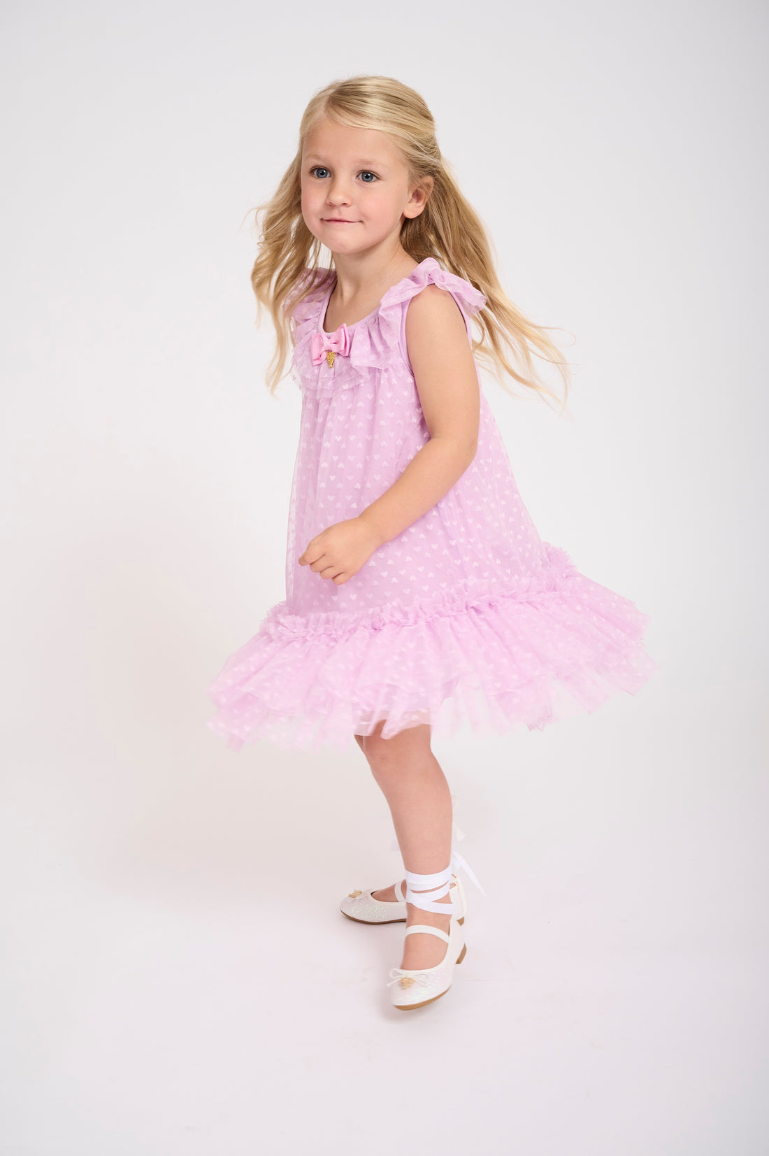 Fi.Hearts Dress Violet - BEVAVA