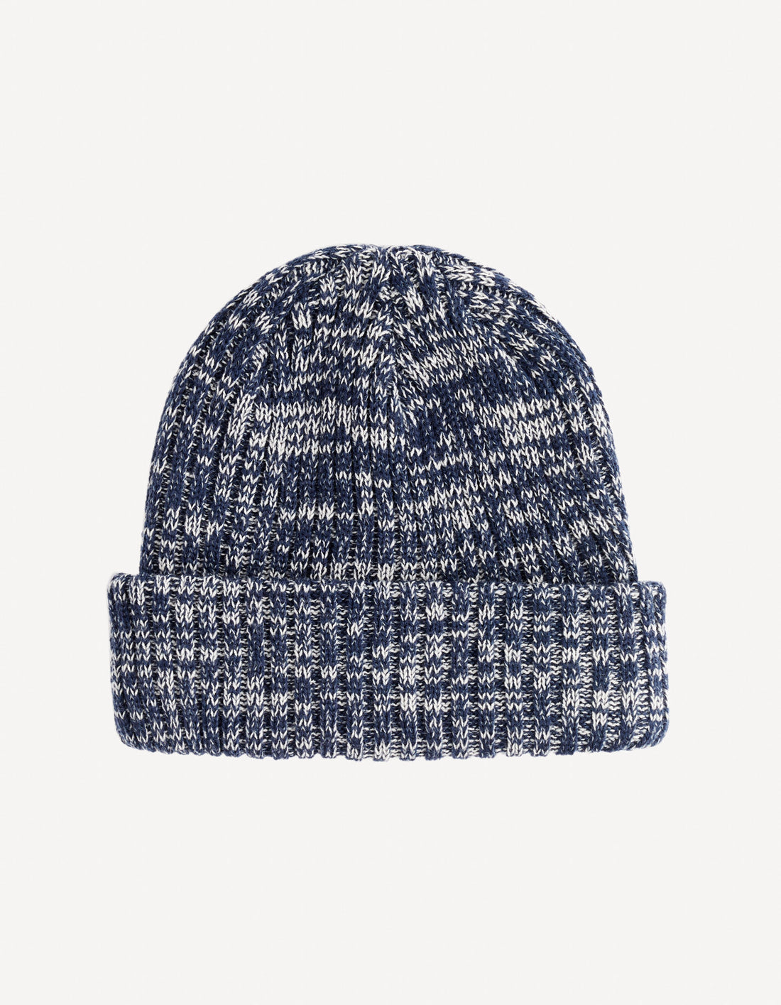 Knitted Hat - Navy_FIBEAMIX_NAVY_01