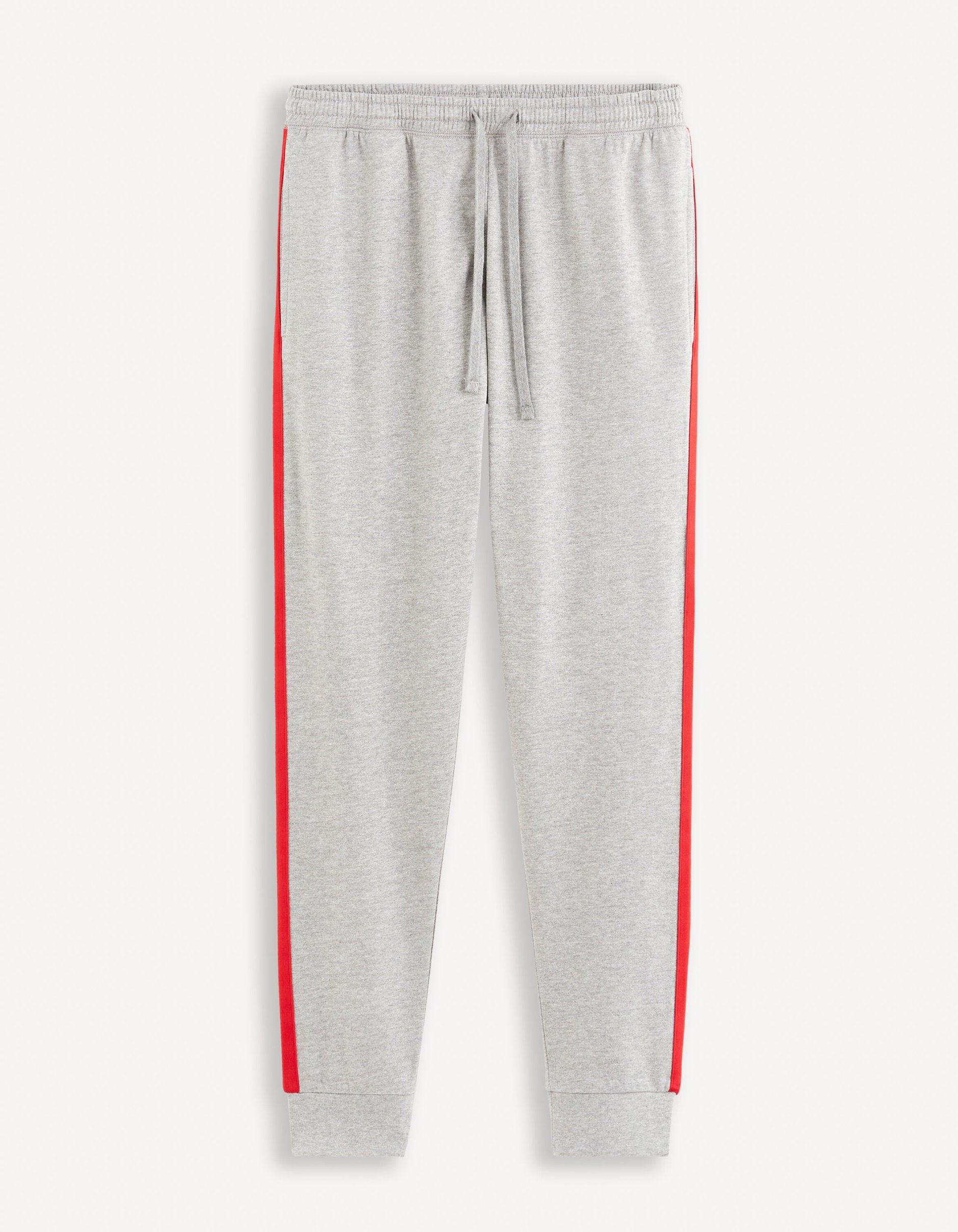 Long-Sleeved Pajamas And Pants - China Gray_FIPYSPORT_GREY MEL_05