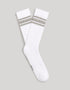 Mid-Cut Cotton Sports Socks_FISORUN_WHITE_01