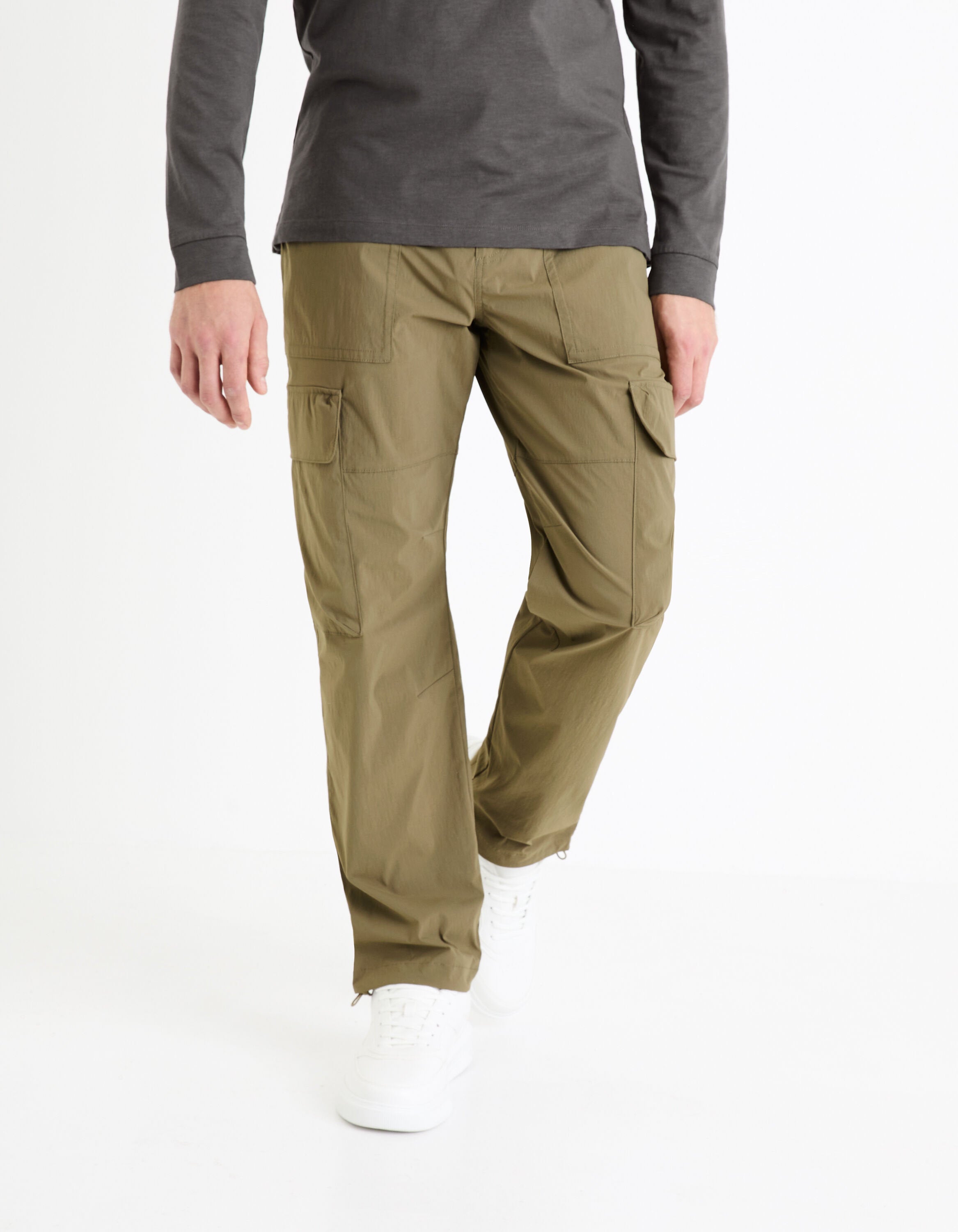 Wide Pants_FOBART_KAKI FONCE 02_03