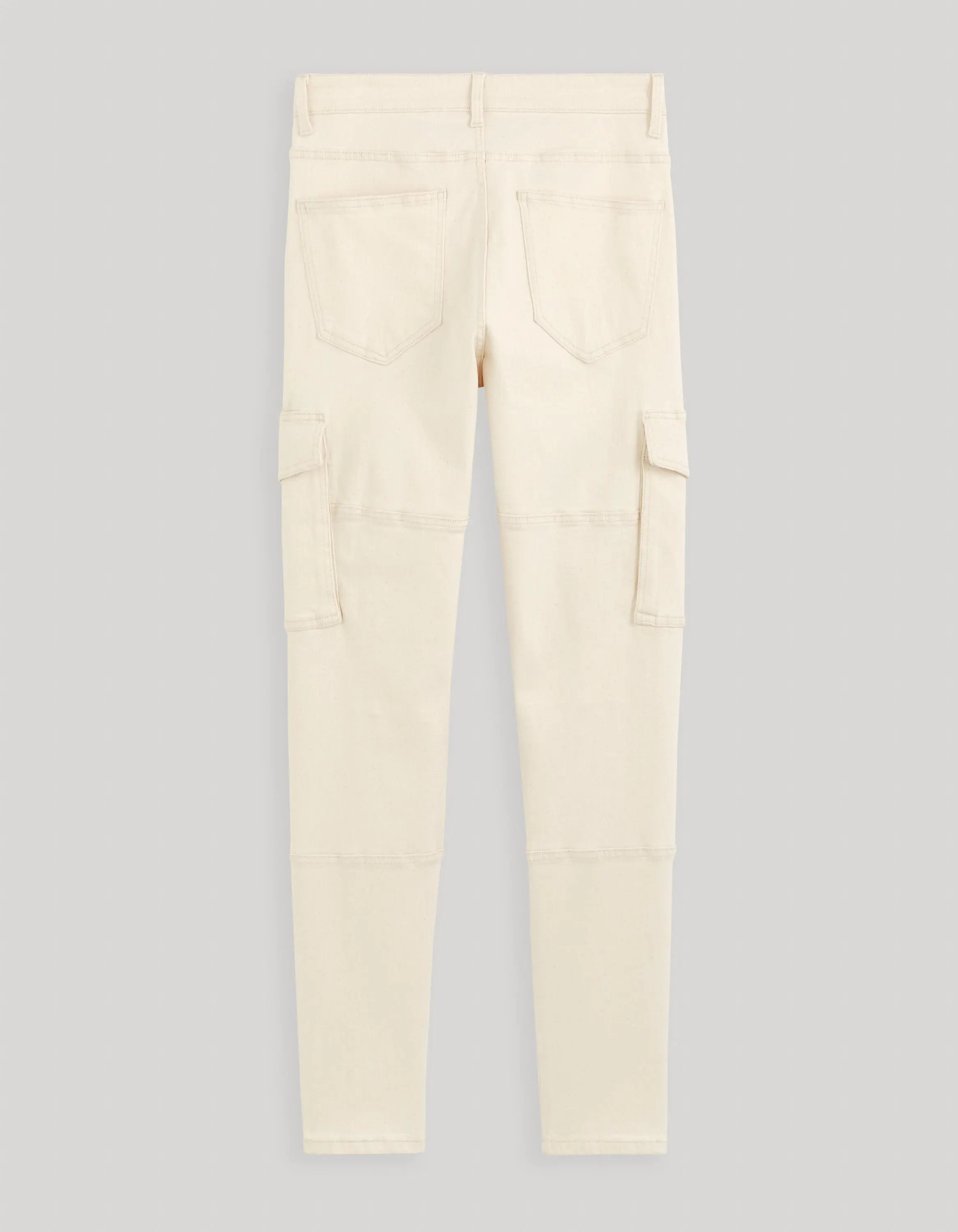 C45 Stretch Skinny Jeans_FOCODY_ECRU_06
