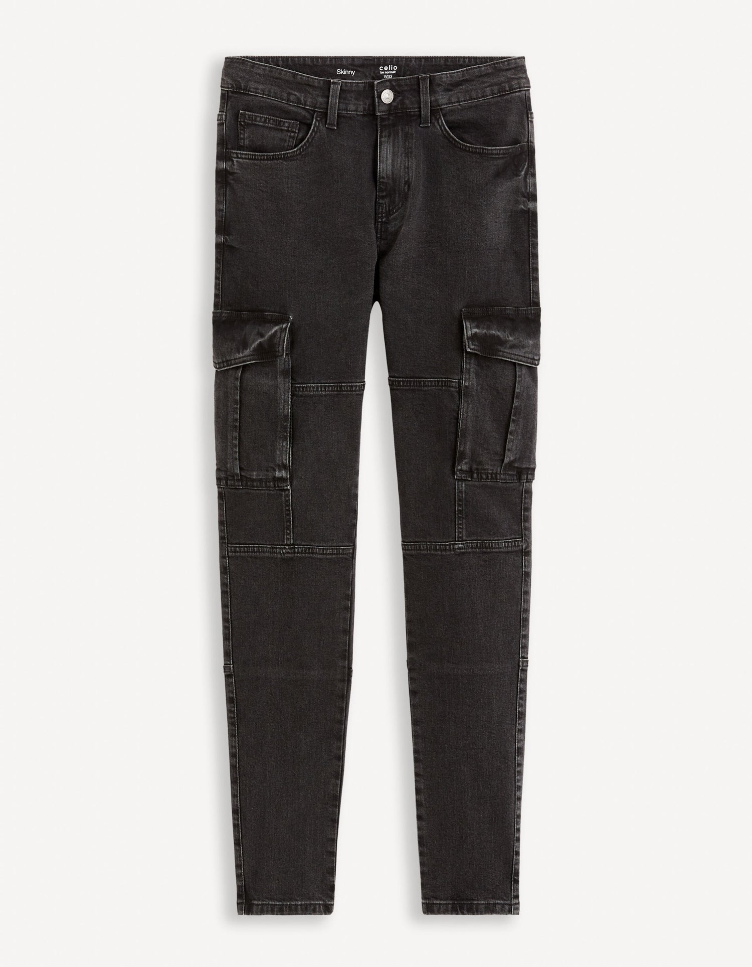 C45 Stretch Skinny Jeans_FOCODY_NOIR_01