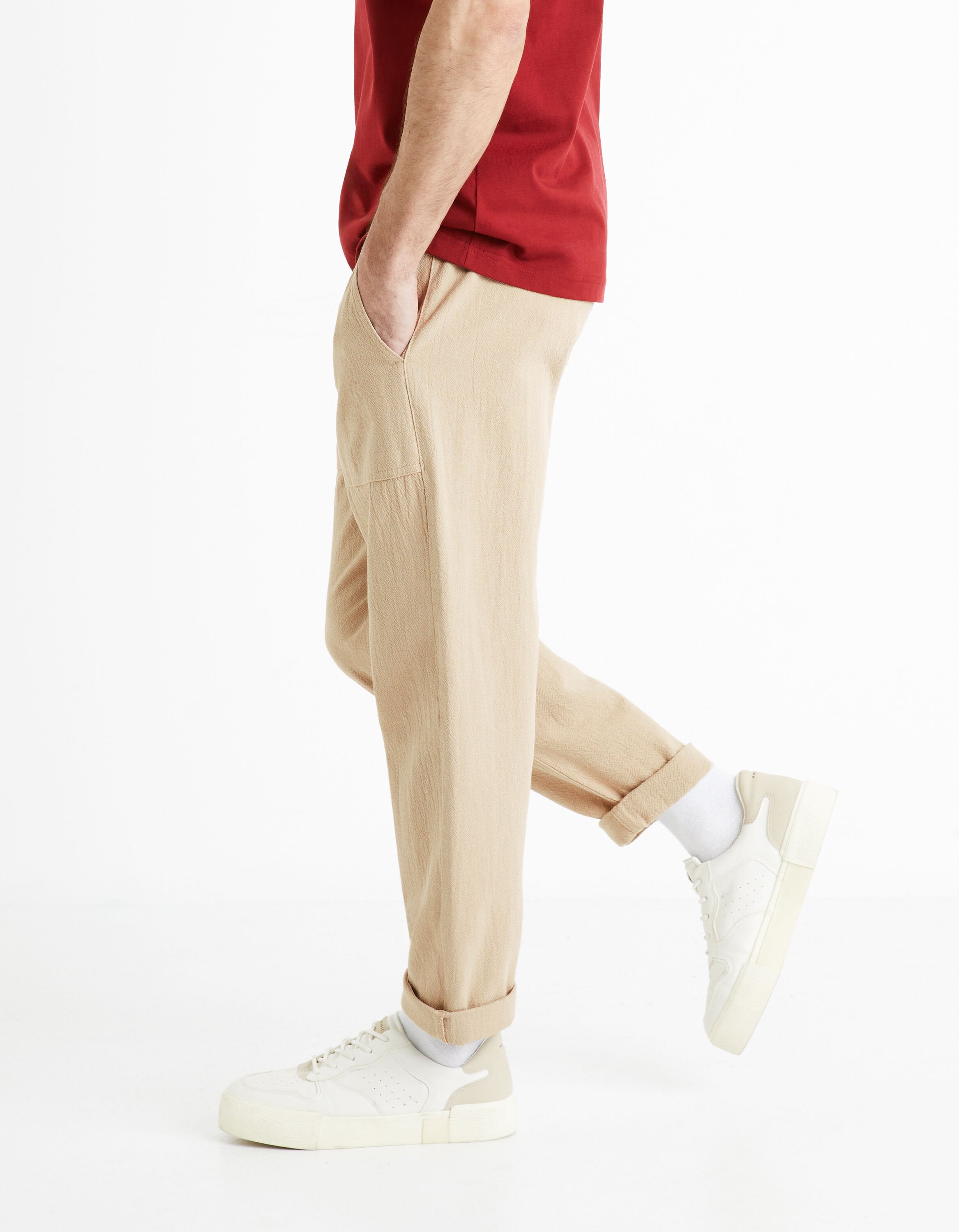 Jogging Pants_FODIEGO_BEIGE_05