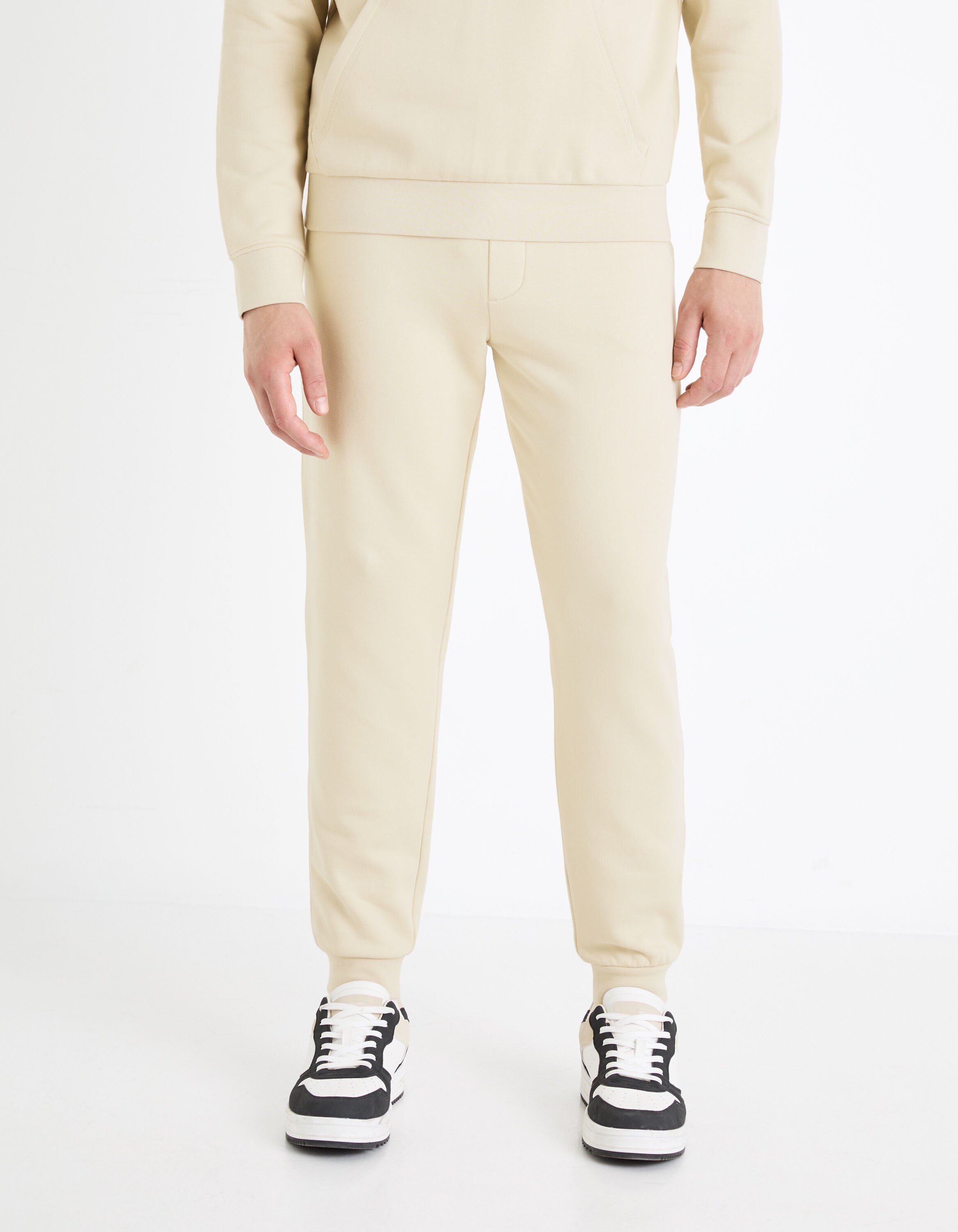 100% Cotton Jogging Pants_FOJOGGIE_BEIGE_03