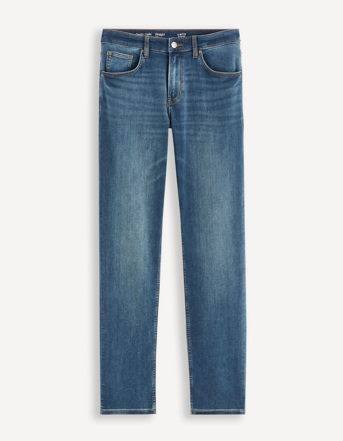 C15 Straight Jeans 3 Lengths Stretch - Double Stone_FOKLO15_DOUBLE STONE_02
