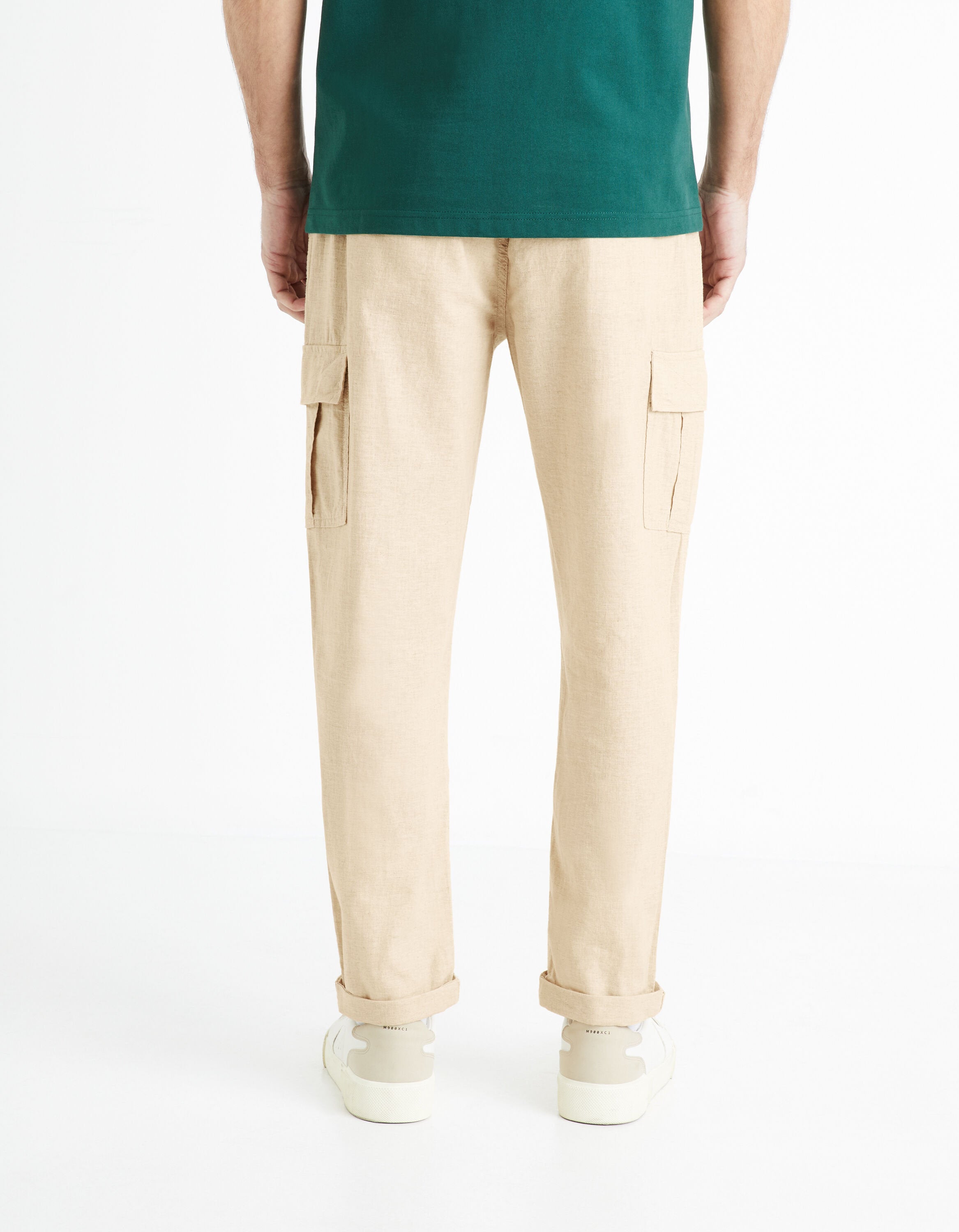 Cargo Pants - Natural_FOLENNY_NATUREL_04