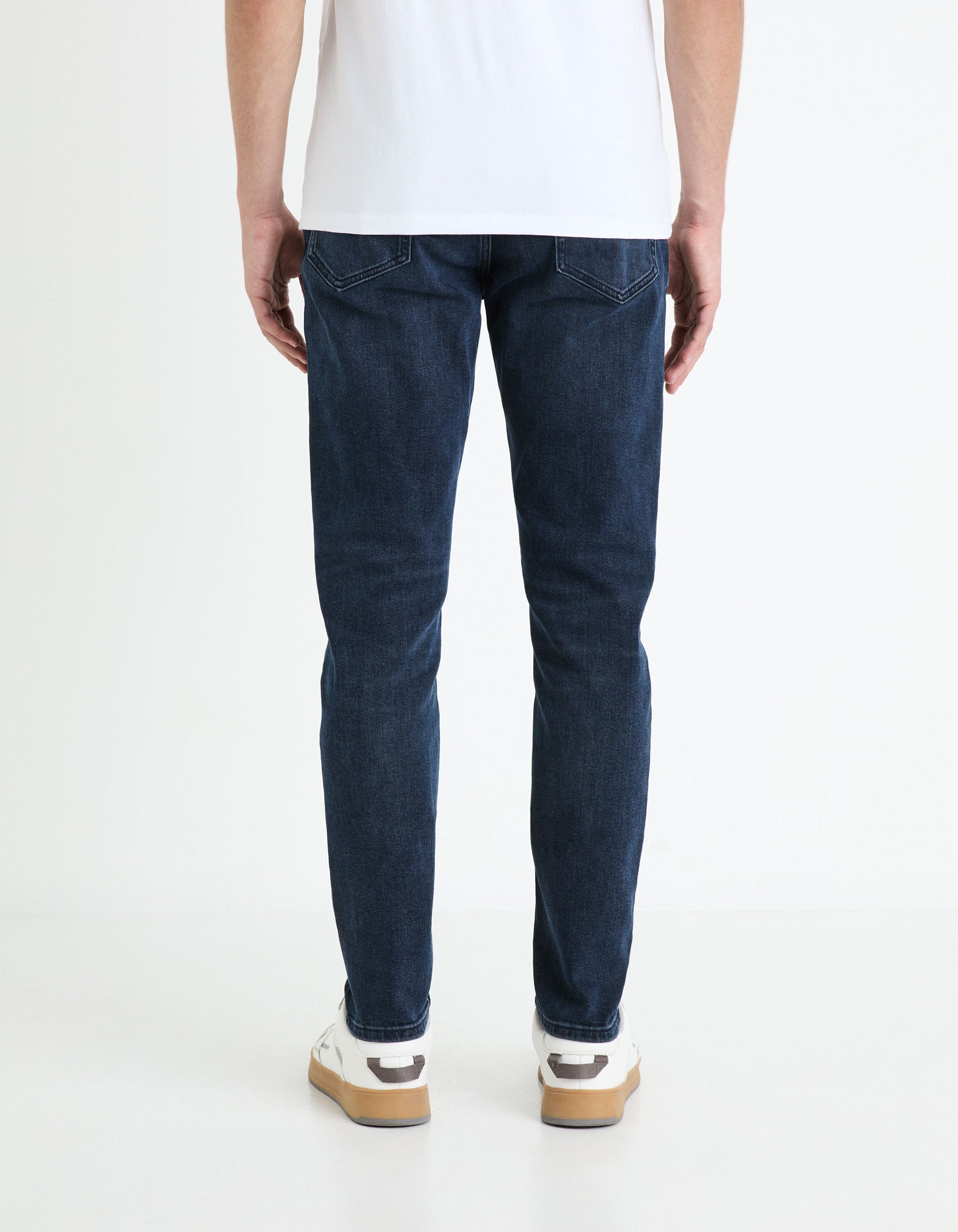 C25 Slim Stretch Jeans_FONINETY_BLUE BLACK_04