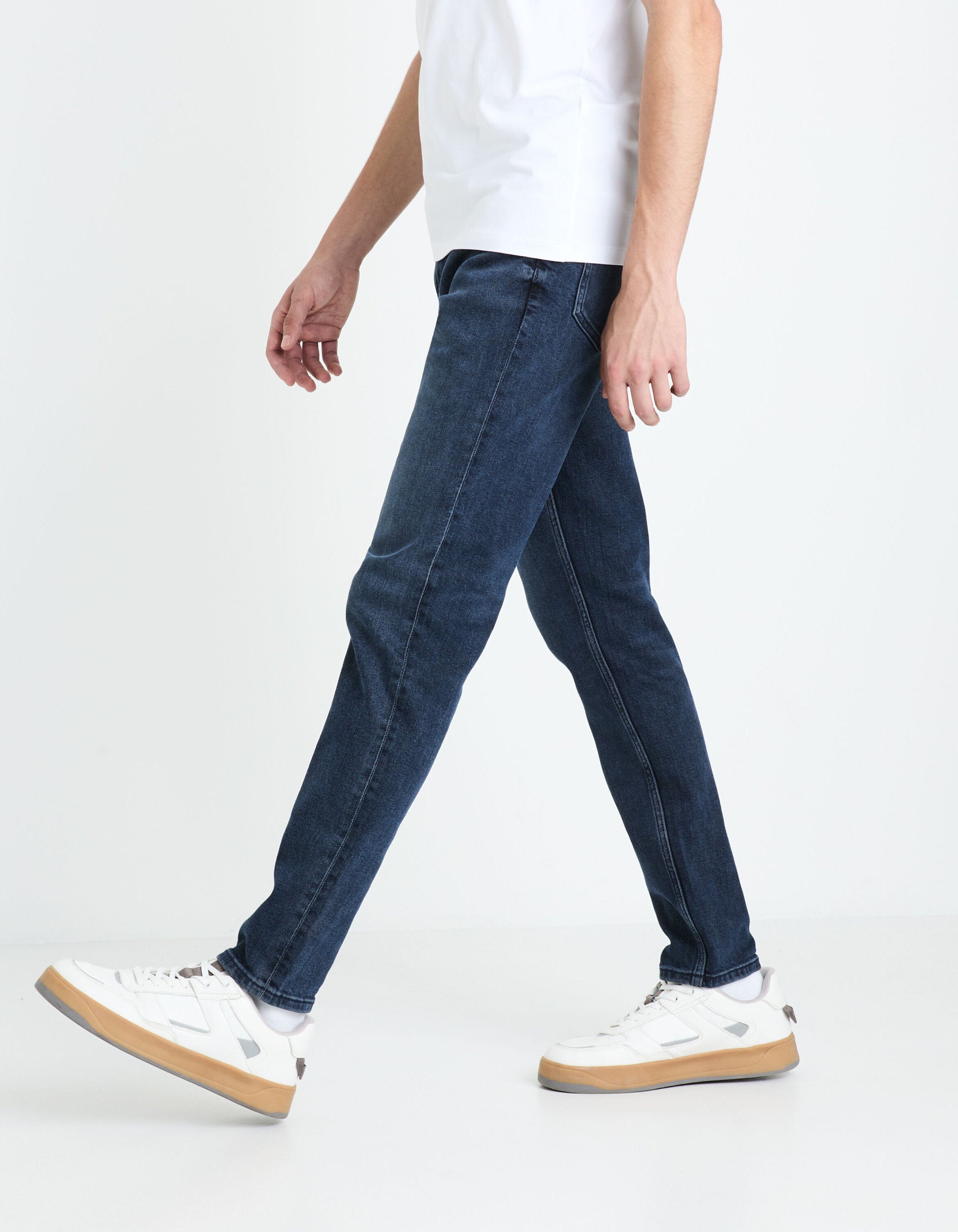 C25 Slim Stretch Jeans_FONINETY_BLUE BLACK_05