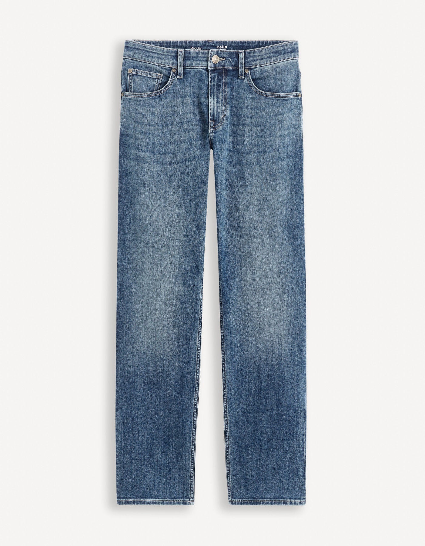 Regular C5 3-Length Stretch Jeans_FORUM5_STONE_02