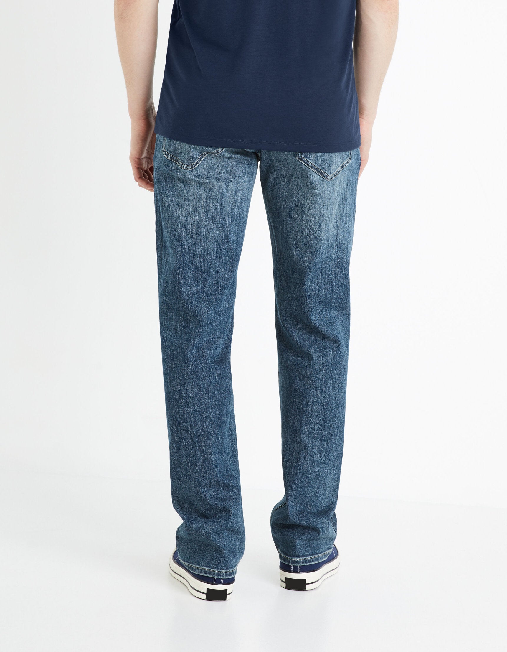 Regular C5 3-Length Stretch Jeans_FORUM5_STONE_04