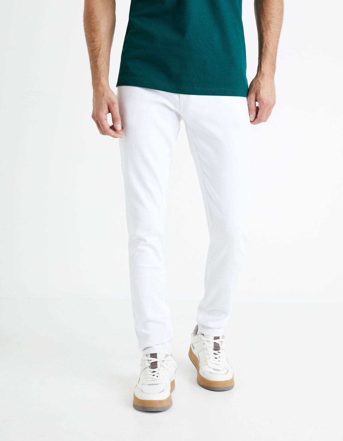 C45 Stretch Skinny Jeans_FOSKINNY1_BLANC_01