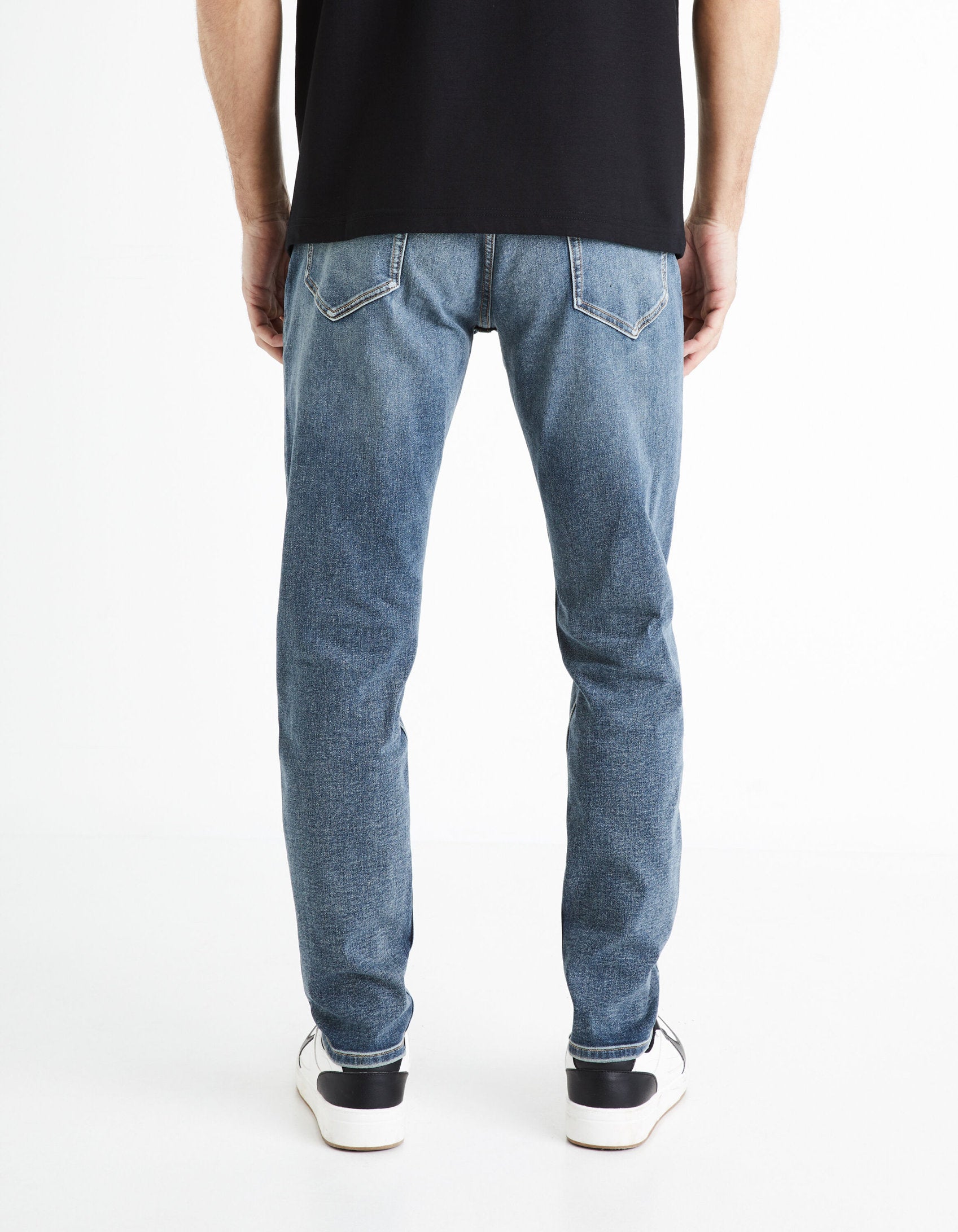 C25 Slim Stretch Jeans_FOSLIM_DOUBLE STONE_04