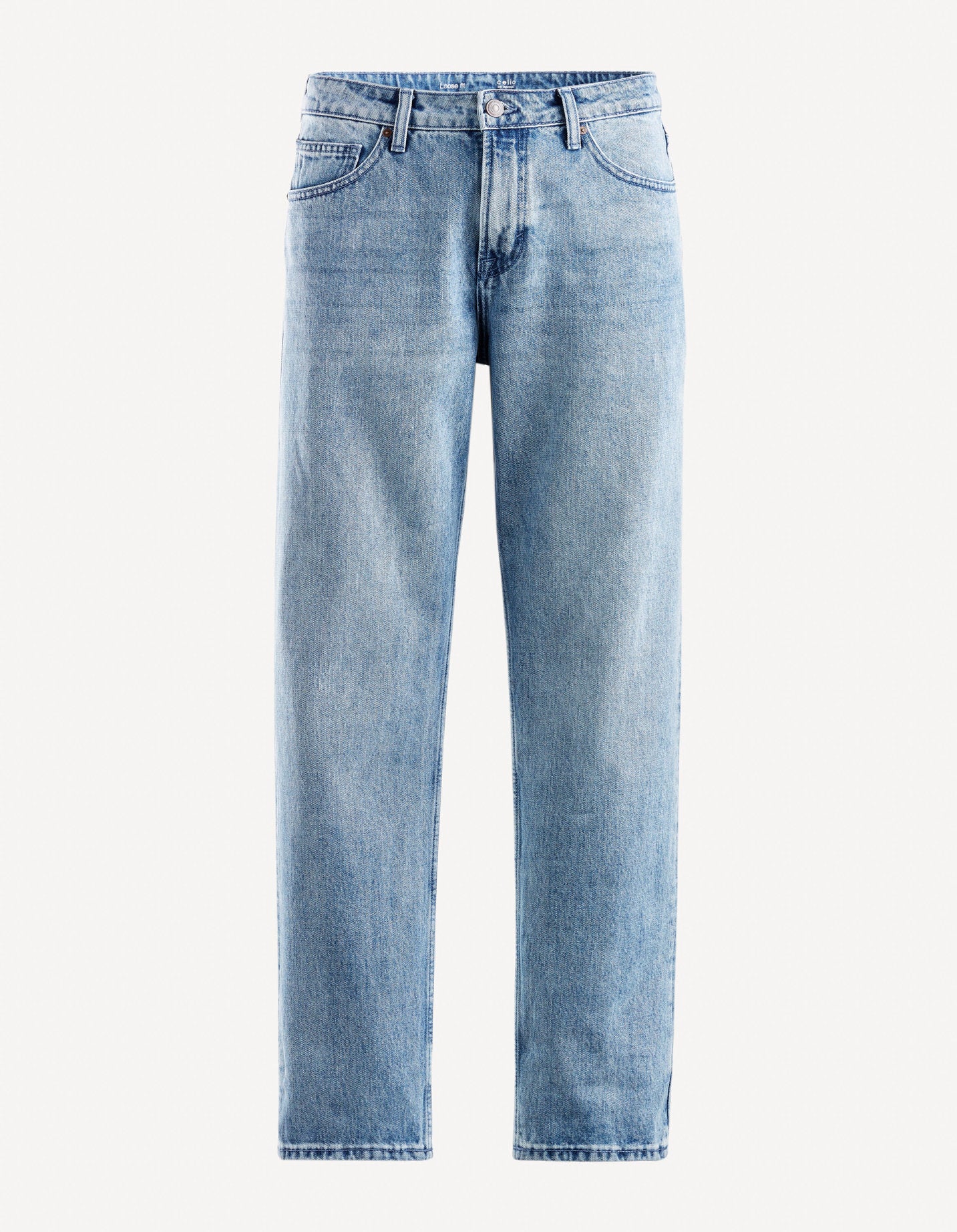 C75 Stretch Loose Jeans - Bleached_FOSTRONG_BLEACHED_01