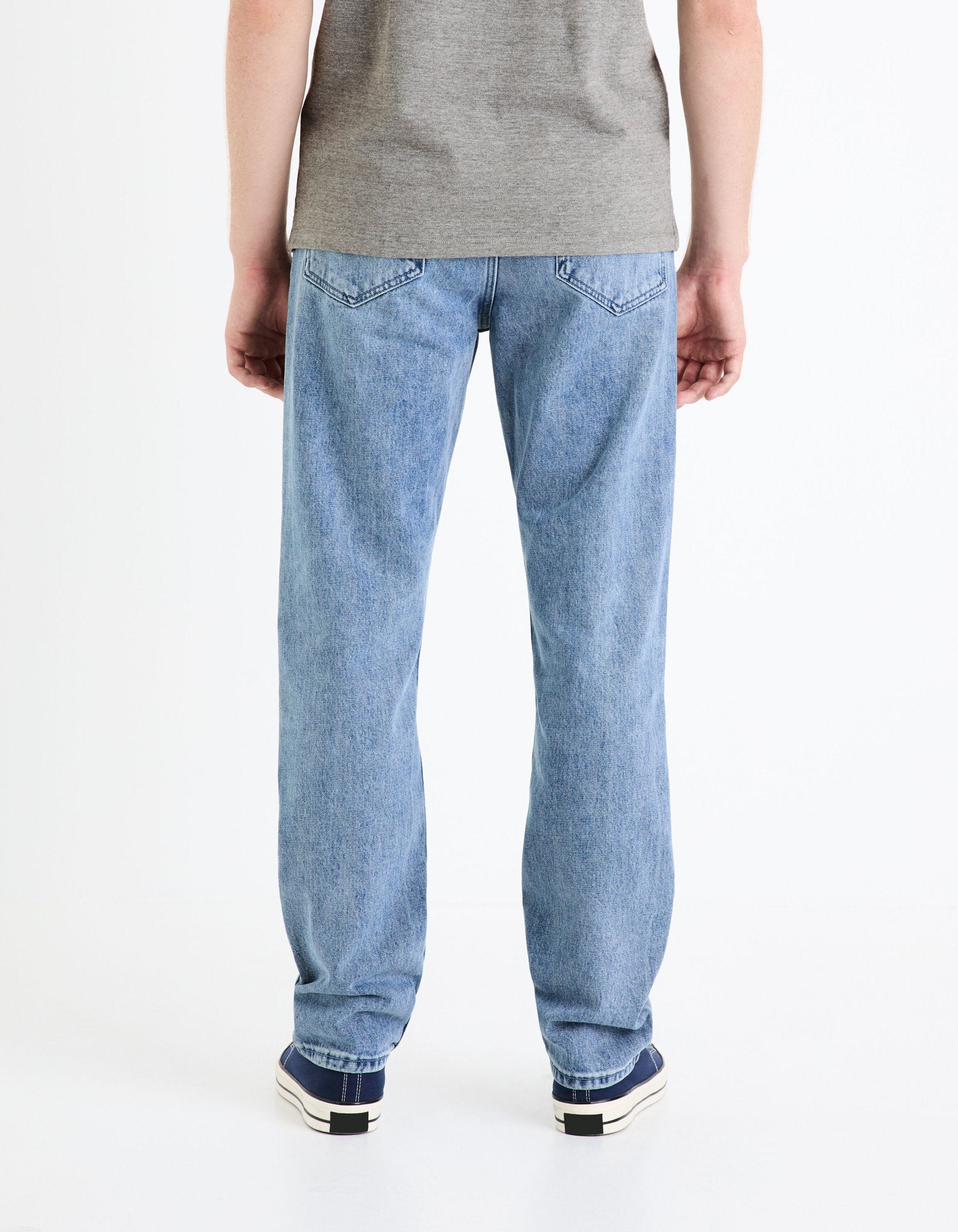 C75 Stretch Loose Jeans - Bleached_FOSTRONG_BLEACHED_04