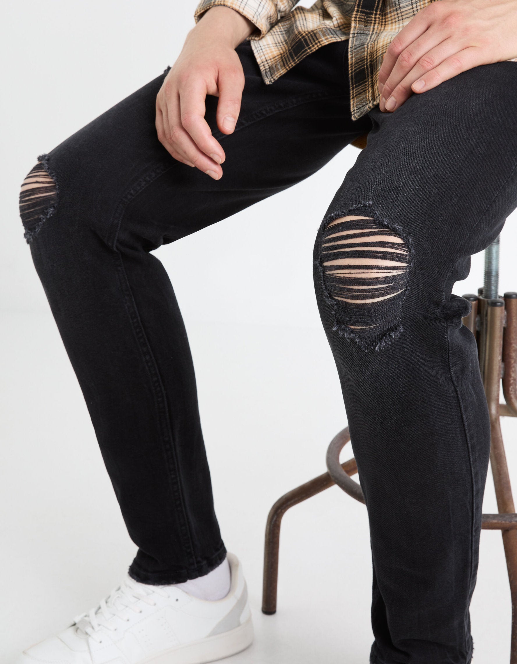 C25 Slim Stretch Jeans_FOSTROY_NOIR_06