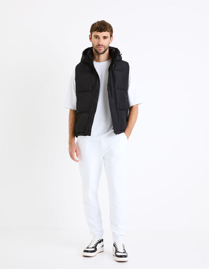 Sleeveless Down Jacket_FUBIANCO_BLACK_03