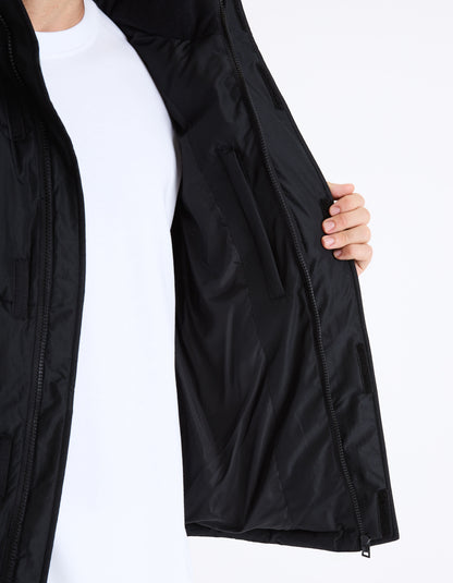 Sleeveless Down Jacket_FUBIANCO_BLACK_05