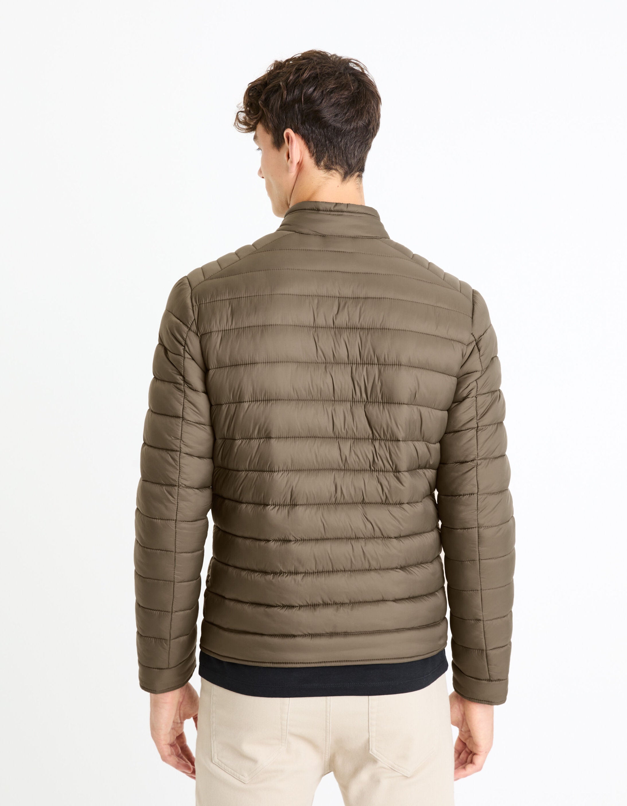 Biker Down Jacket_FUBLACK_KHAKI_04